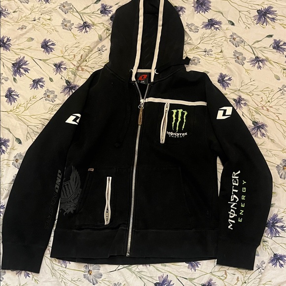 One Industries Jackets & Blazers - Monster Energy Black Bomber Jacket